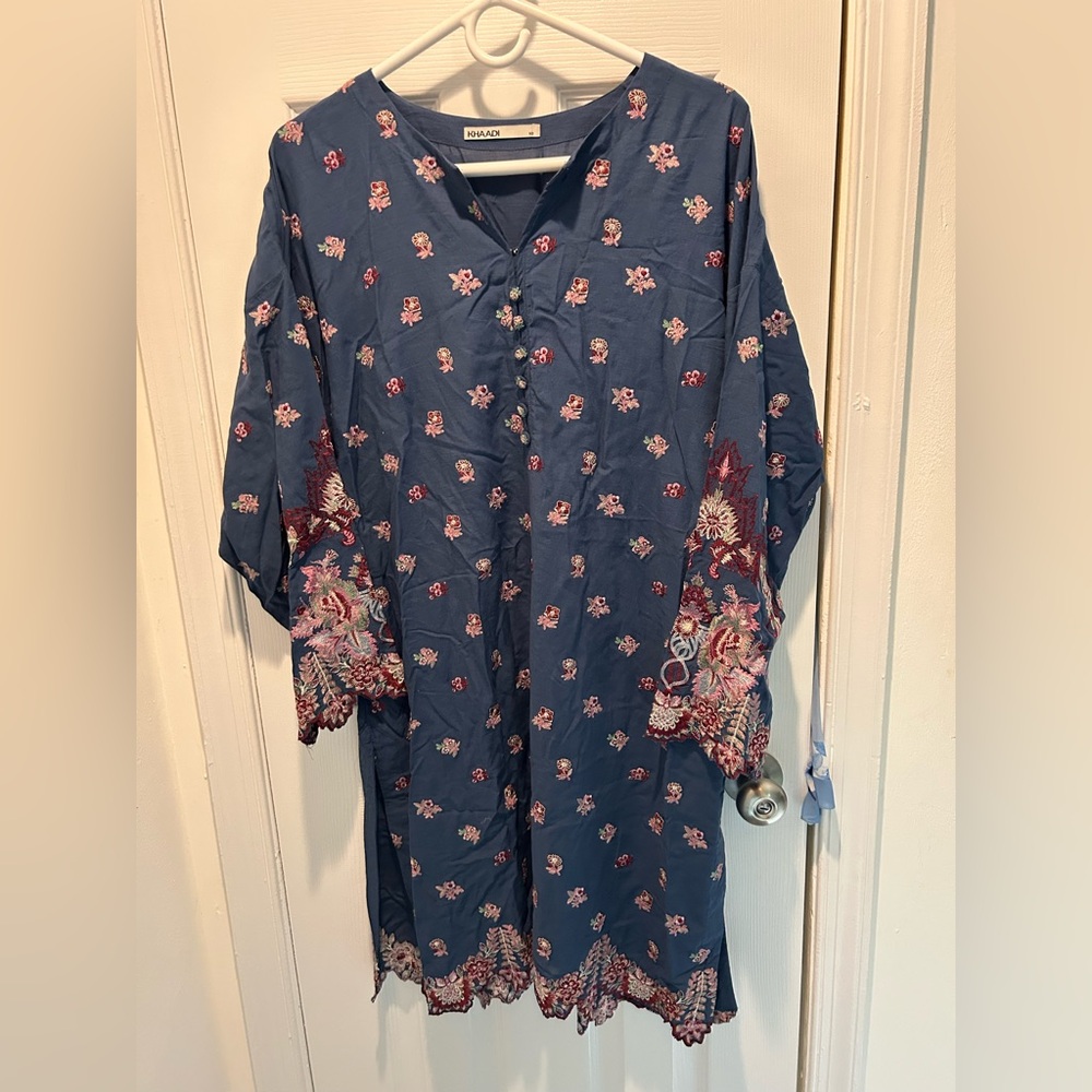 Khaadi Embroidered Kurta with Shalwar